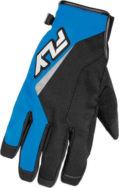 Title Gloves Blue/White 2x