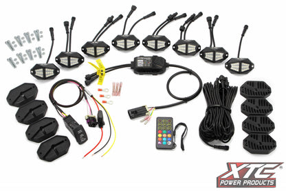 X Lites Rock Light Kit Rgb+W 8 Lights