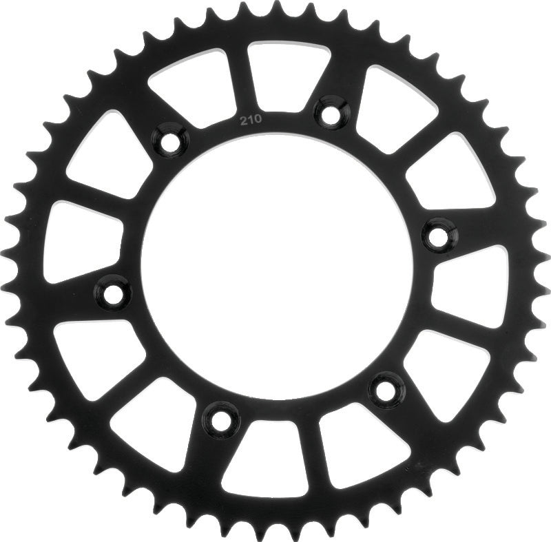 BikeMaster Honda Rear Steel Sprocket 520 52T - Black