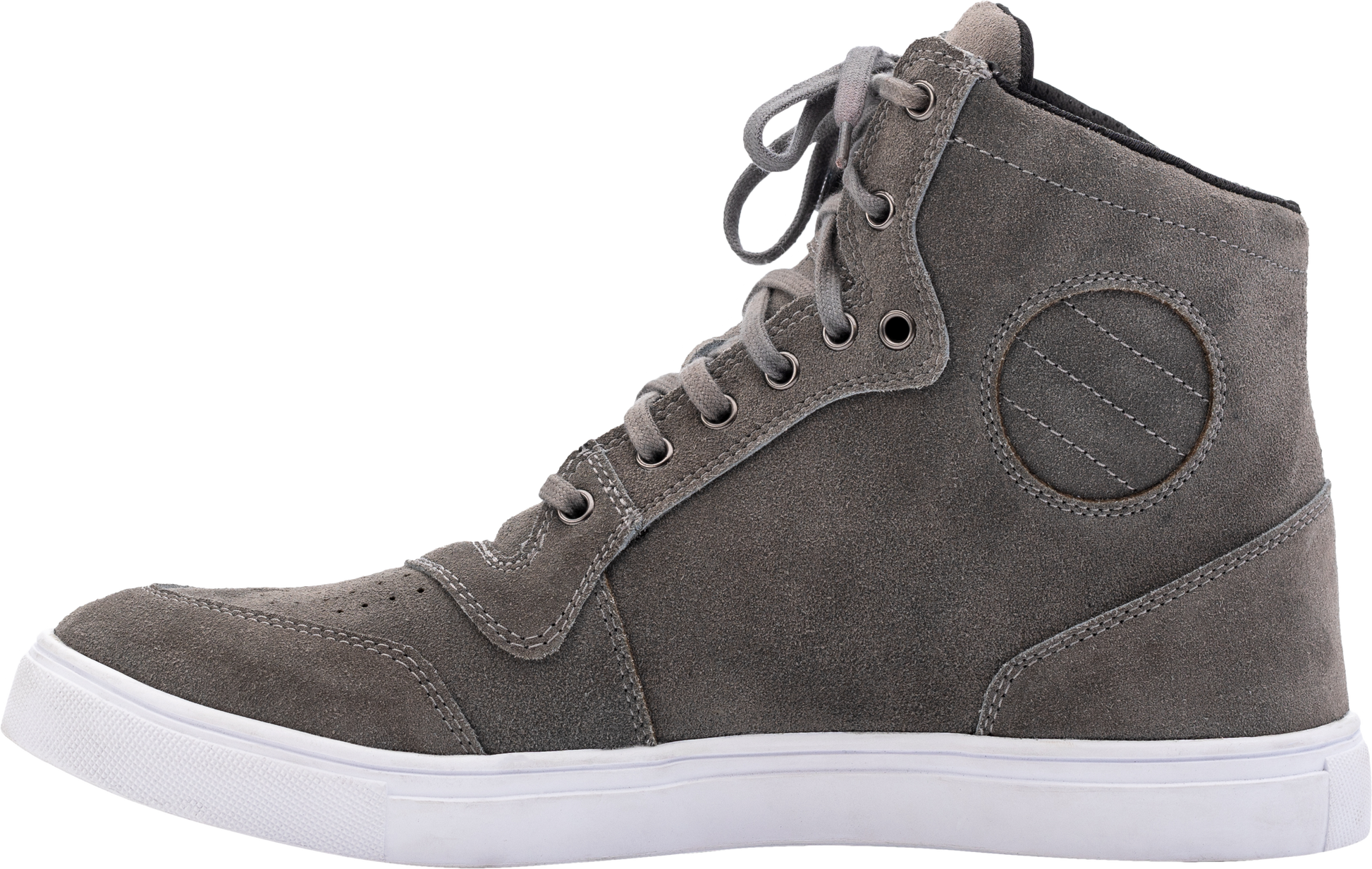 Hitop Moto Sneaker Ce Boot Grey Suede  Sz 7