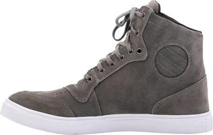 Hitop Moto Sneaker Ce Boot Grey Suede  Sz 7