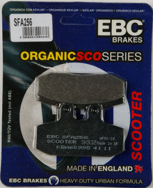 Brake Pads Sfa256 Organic