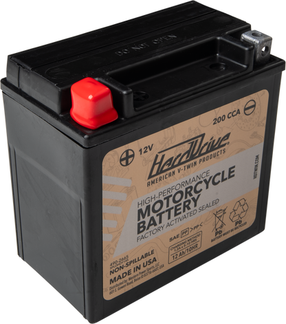 High Perform Battery Ytx 14 Cca 200