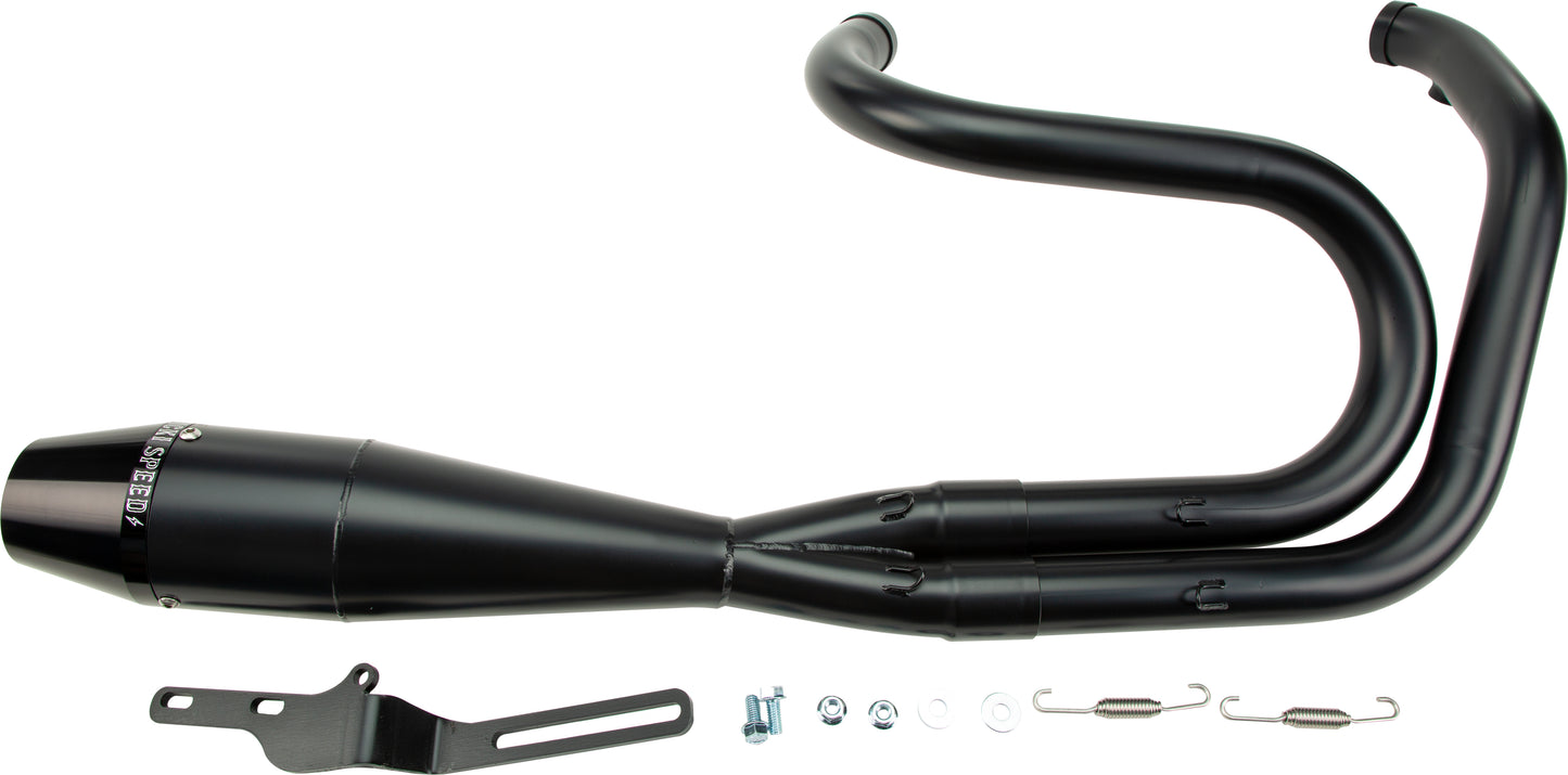 2in1 Dyna Shorty Black