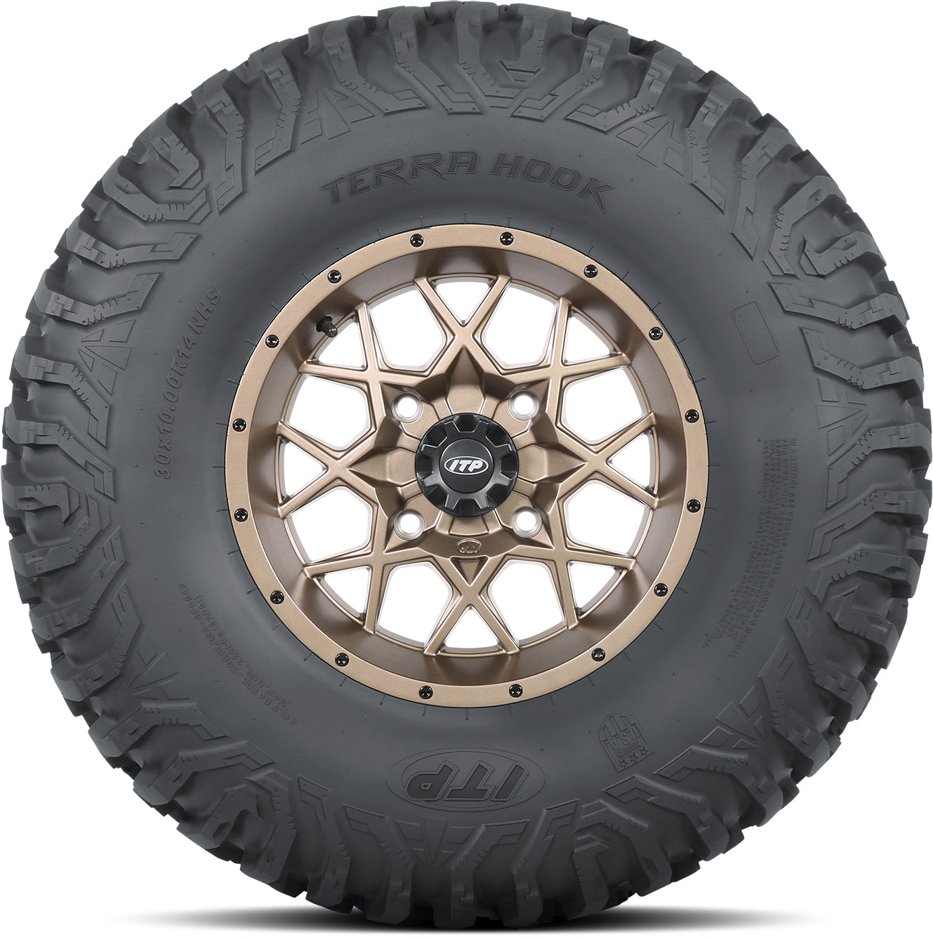 Tire Terra Hook Front/Rear 30x10r14 8 Ply Radial