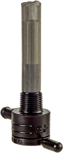 3/8 Npt Petcock Straight Black 5/16 Hose