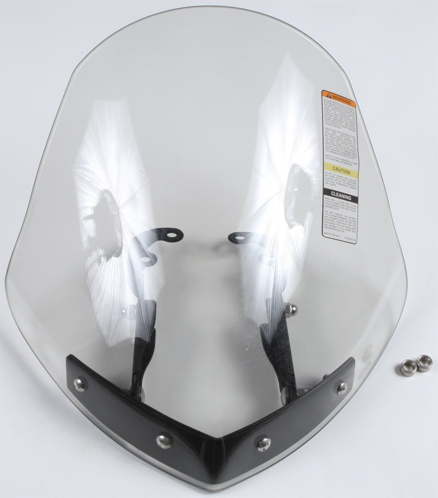 Gladiator Windshield W/Black Mounts (Light Tint)