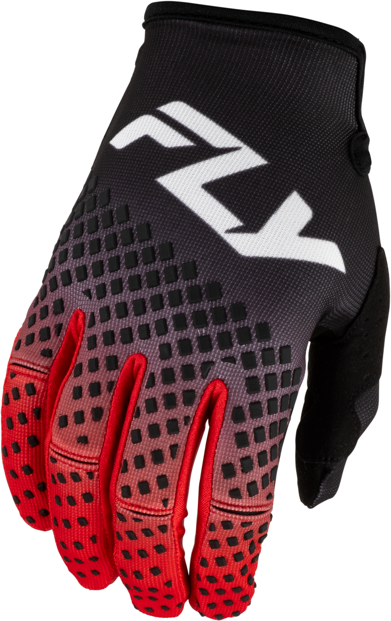 Youth Kinetic Fade Gloves Black/Red/White Yl