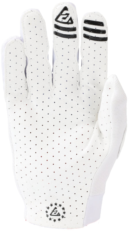 Answer Aerlite Gloves White/Black Logo - 2XL