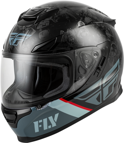 Sentinel Mech Helmet Black/Grey/Red Sm