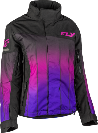Women's Snx Pro Jacket Purple/Black Lg