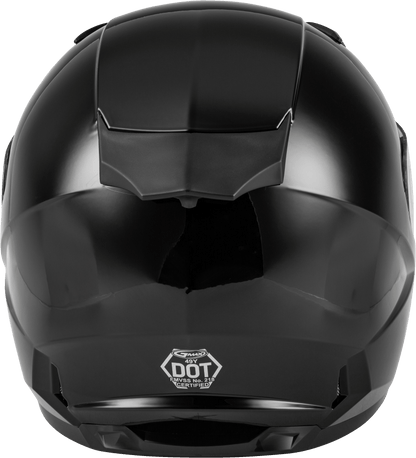 Youth Gm 49y Full Face Helmet Black Yl