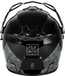 Fly Trekker Granite Helmet Black/Grey Lg