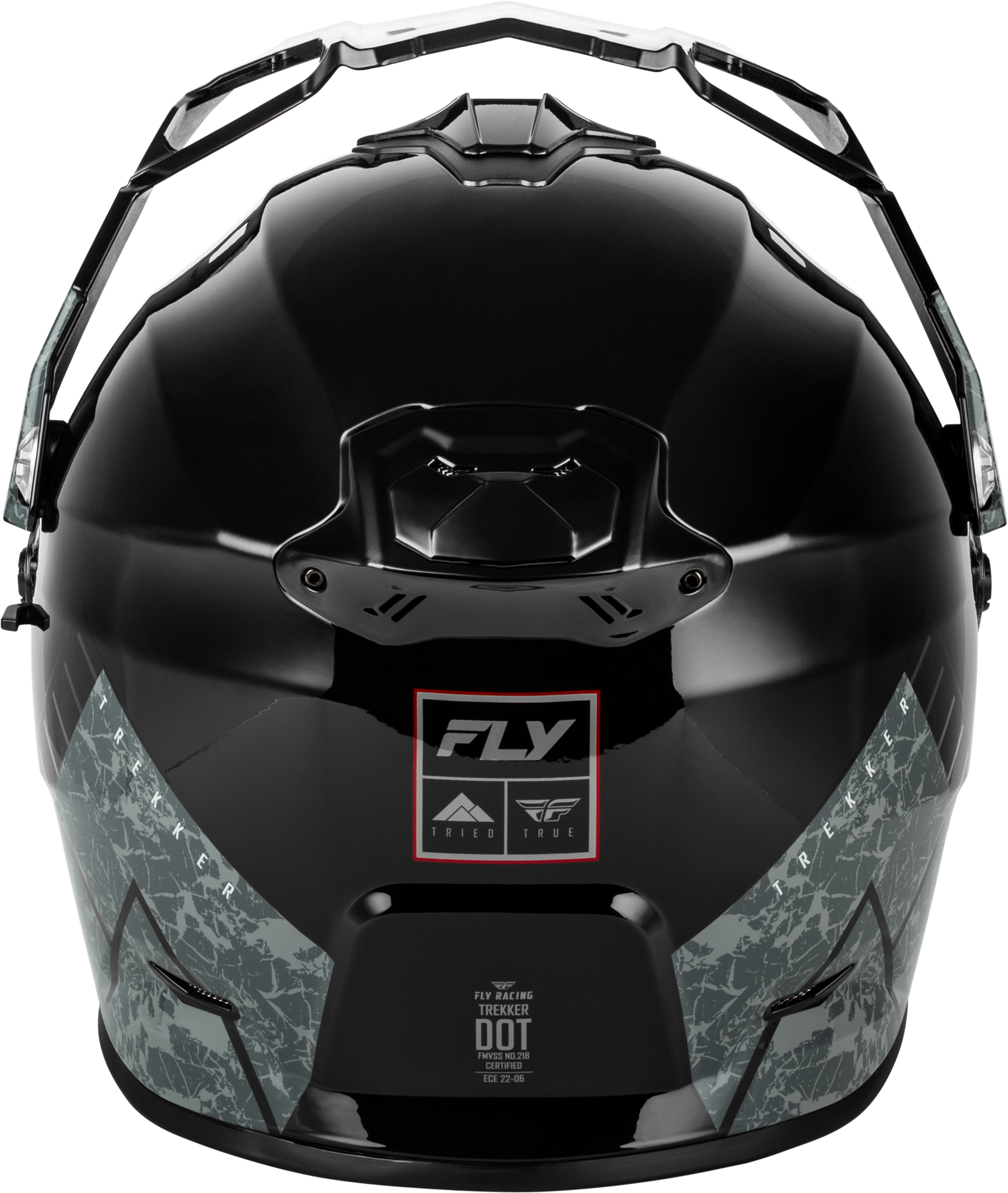 Fly Trekker Granite Helmet Black/Grey 2x