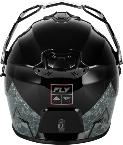 Fly Trekker Granite Helmet Black/Grey 2x