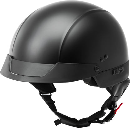 Hh 75 Half Helmet Matte Black 2x