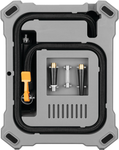 12v Digital Tire Inflator W/ Auto Stop And Led Light
