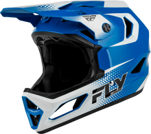 Yth Rayce Sonar Bicycle Hlmt Blue/White/Black Ym