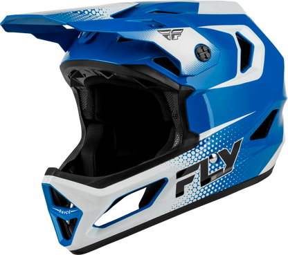Rayce Sonar Bicycle Helmet Blue/White/Black Xs