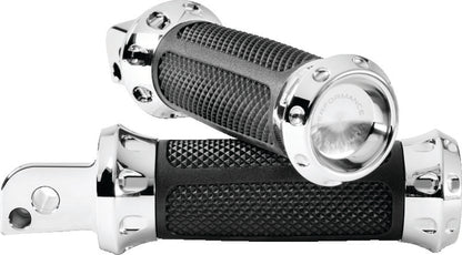 Performance Machine Footpegs Overdrive Passenger - Chrome