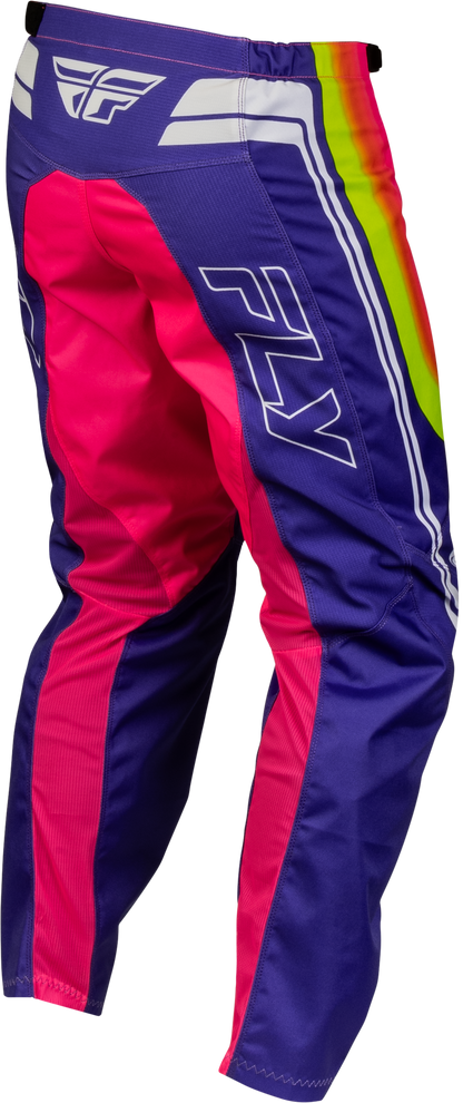 F 16 Raze Pants Purple/Pink/Yellow Sz 40