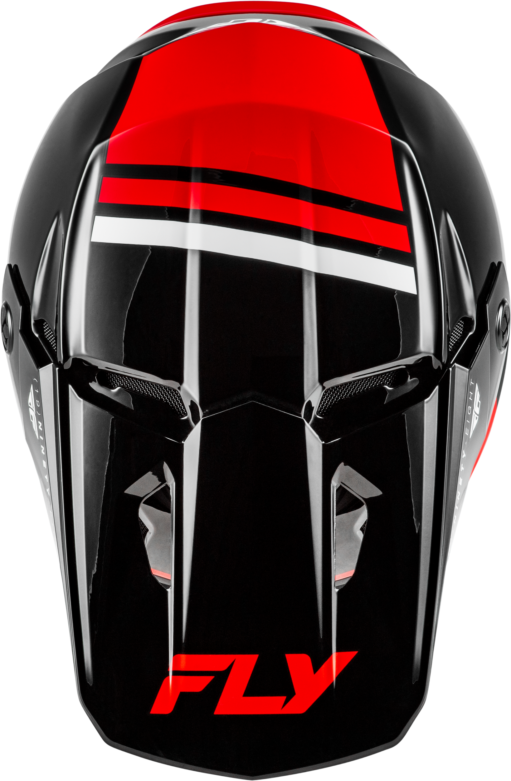 Kinetic Verdict Helmet Black/Red/White Lg