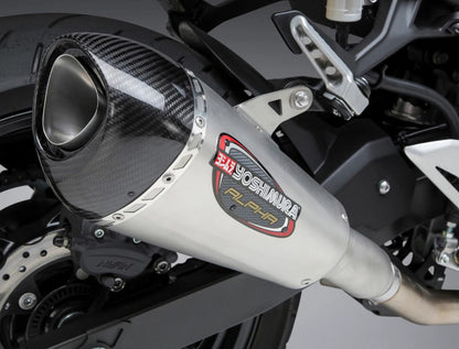 Exhaust Street Alpha T Slip On Ss Ss Cf Works