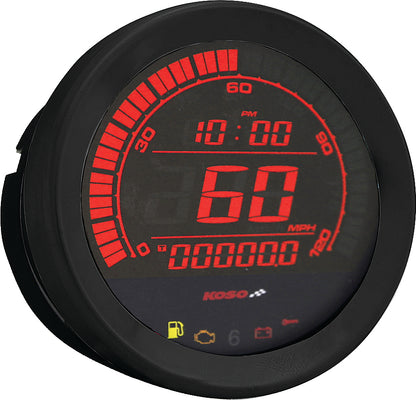 Digital Gauge Cluster Black Bezel 04 13 Flht And Fltr