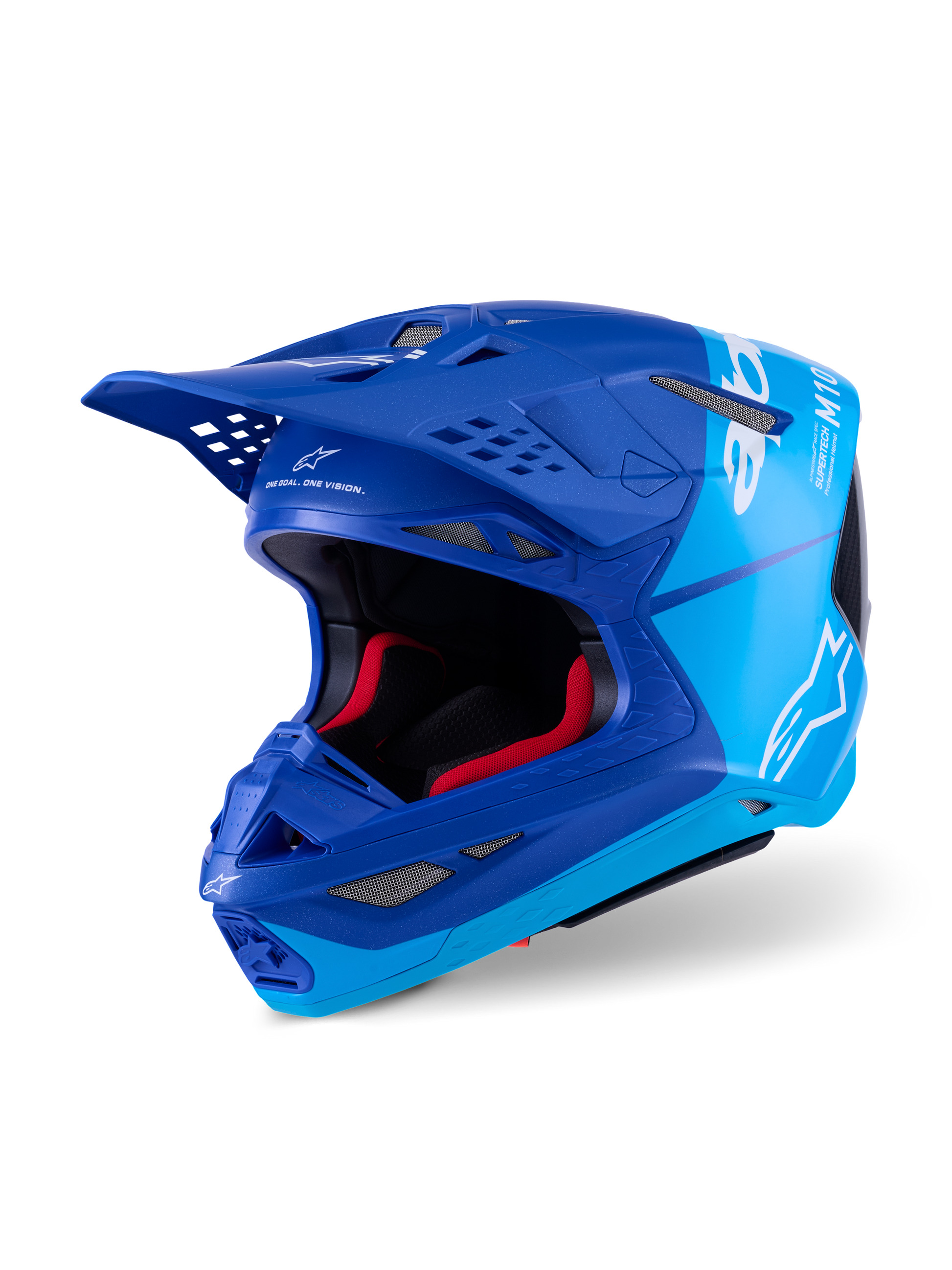 Supertech S M10 Flood Helmet Met Blu/Md Blu/Blk Crb M&G Md