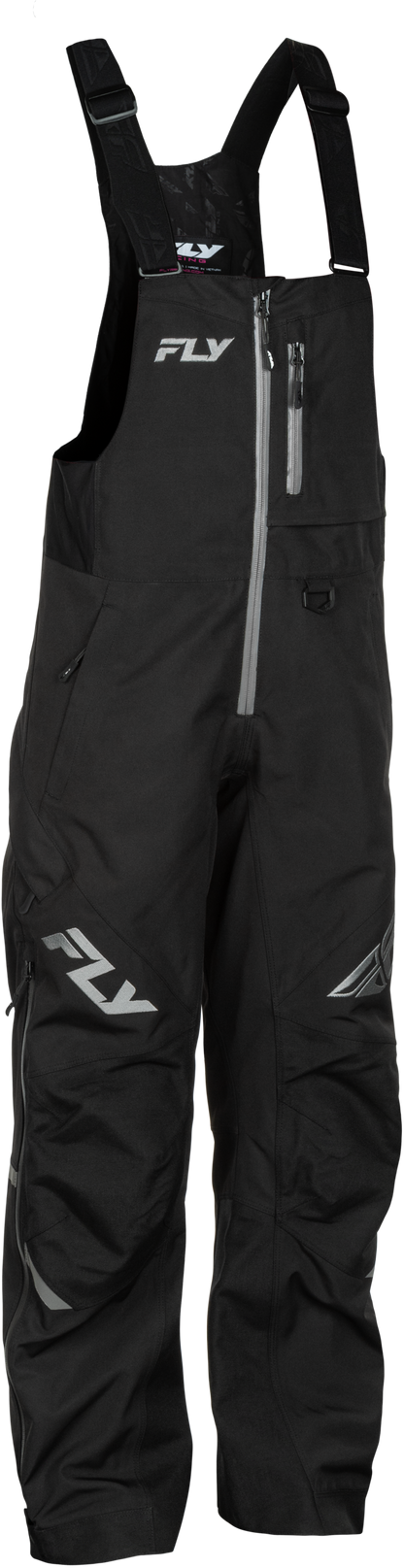 Women's Carbon Bibs Black/Grey Xs