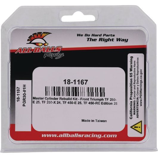 Master Cylinder Rebuild Kit Frt/Rear