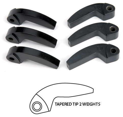 Hypershift Tapered Tip 2 Machined Weights 3/Pk 83.5g