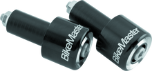 BikeMaster Anodized Aluminum Barend Pair - Black