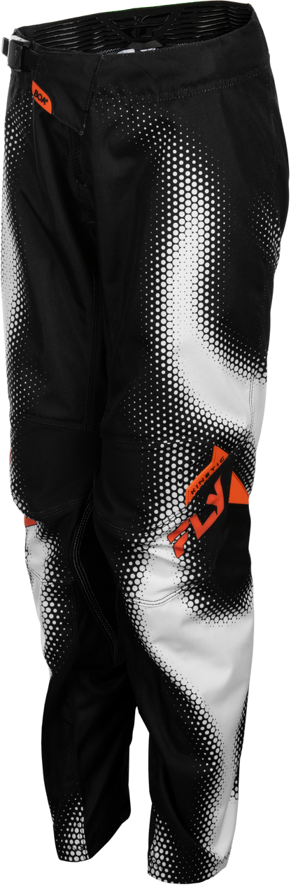 Youth Kinetic Torch Pants Black/White/Orange Sz 22