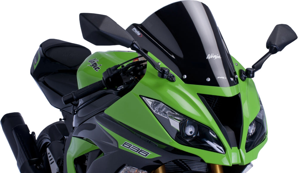 Windscreen Racing Black