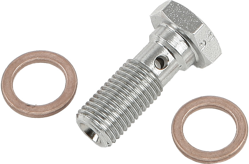 Banjo Bolt Chrome 3/8 24 Long