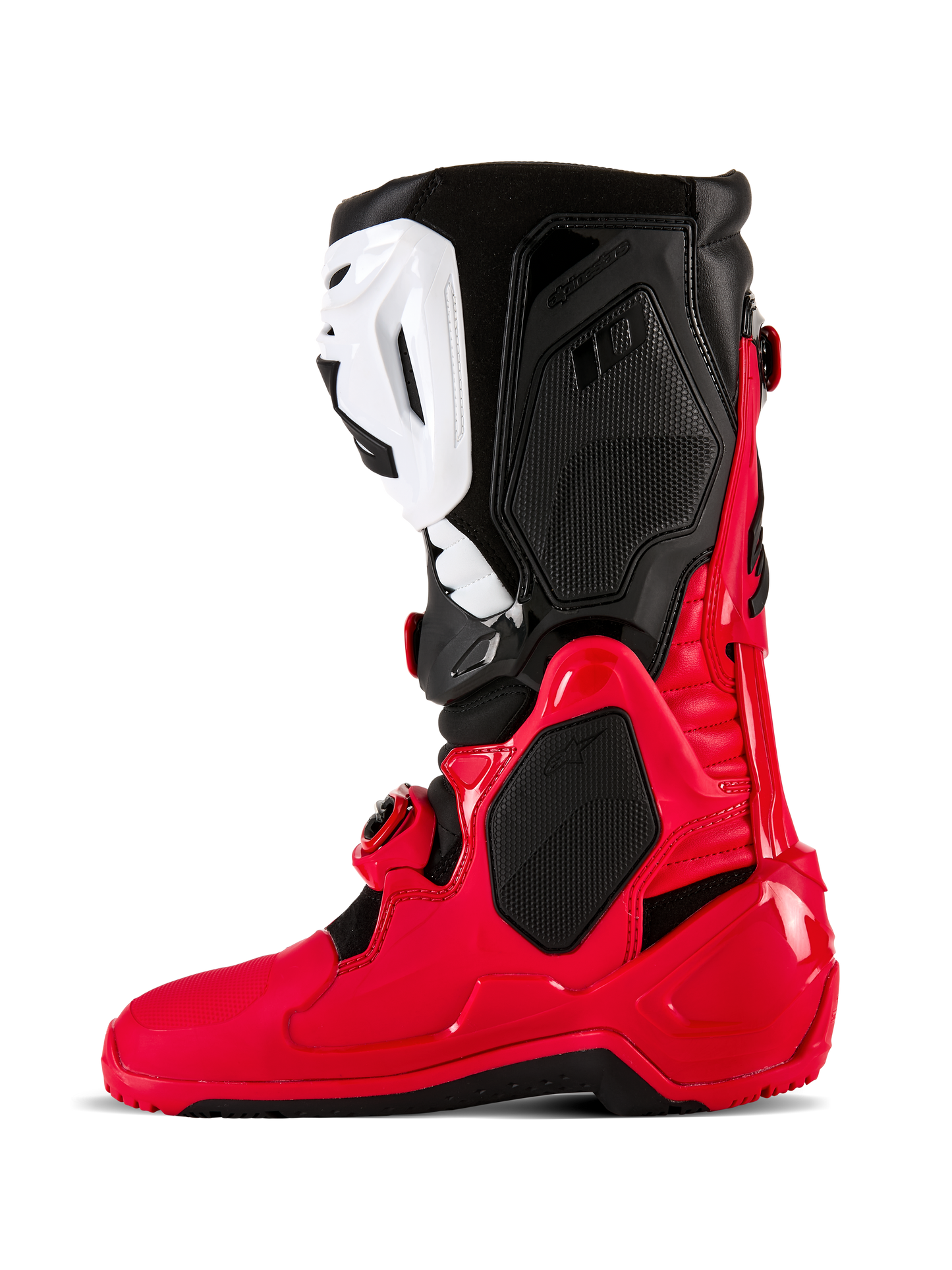 Tech 10 Enduro Boots Bright Red/Black/White 14