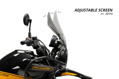 Windscreen Tour Adjustable Clear Roy