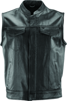 Kuryakyn Leather By River Road Vandal Club Vest Black - 2XL
