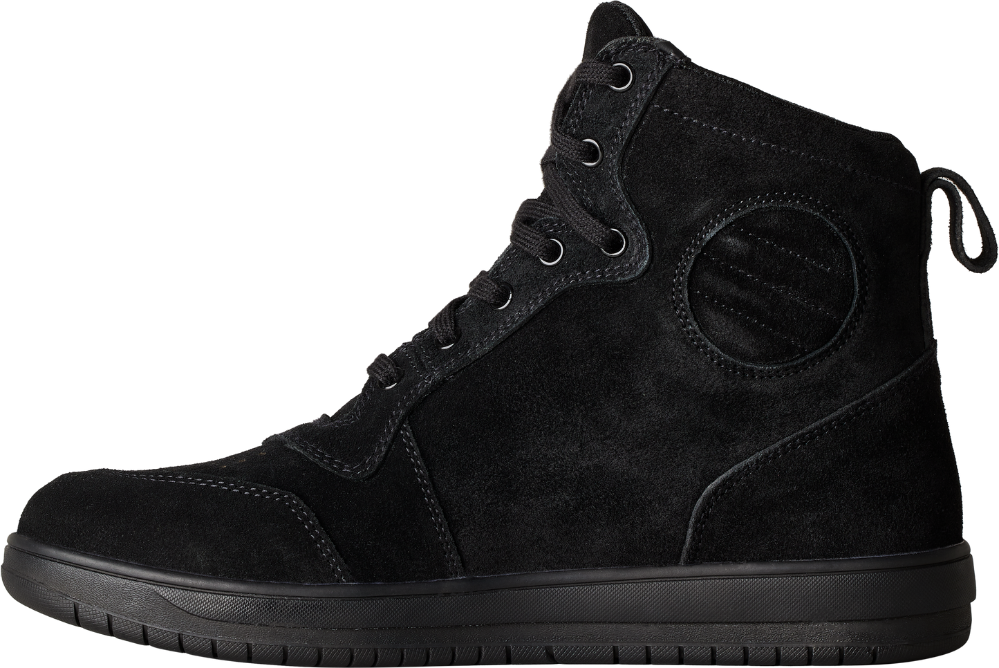 Hitop Moto Sneaker Ce Boot Black Suede  Sz 11.5