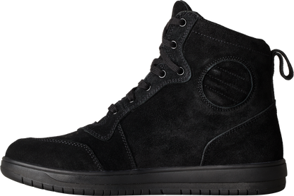 Hitop Moto Sneaker Ce Boot Black Suede  Sz 11.5