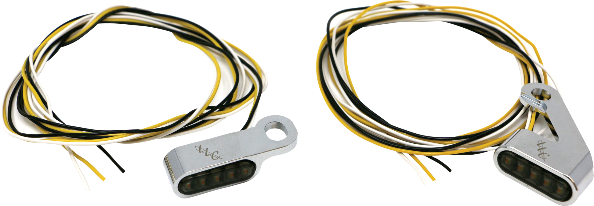 Switchback Led Turn Signal Chrome  White Run/Amber Turn