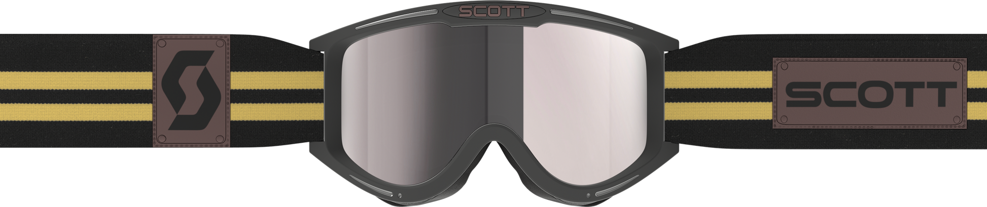 89x Era Goggle Black/Beige Silver Chrome