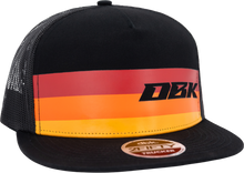 Sunday Stripe 2fifty Trucker Black Snapback Hat