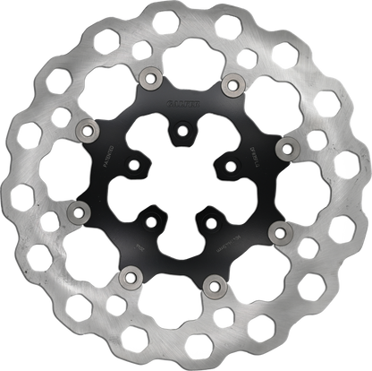 Rotor 12.5" Floating Cubiq Fr Black