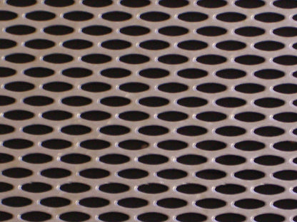 Aluminum Mesh Sheet 18" X 18" Oval