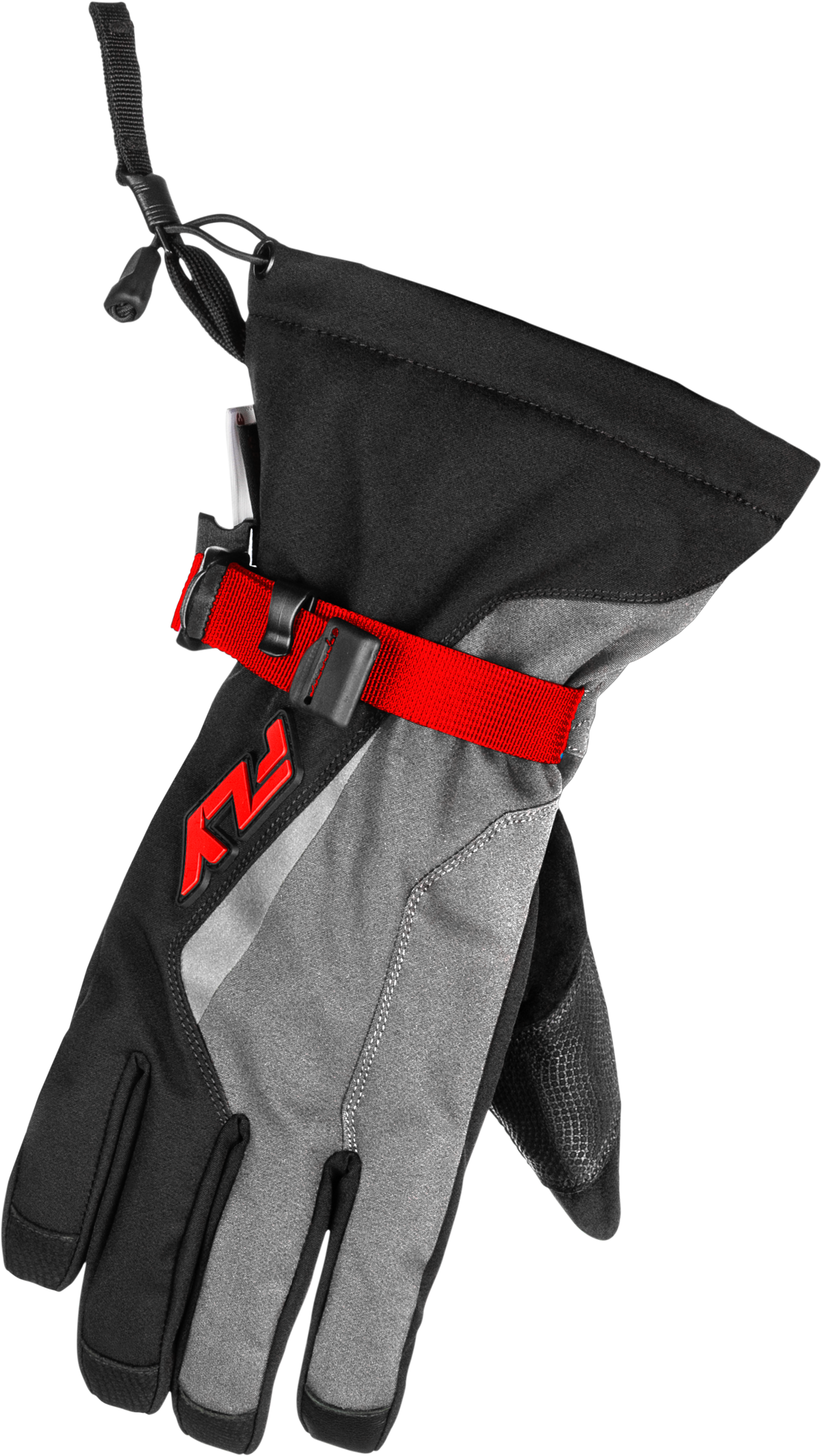 Title Gauntlet Gloves Red/Light Grey/Black Xl