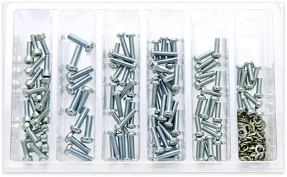 Carburetor Float Bowl Screws Assortment 210 Piece Kit