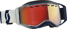 Prospect Snwcrs Goggle Gry/Drk Blue Enhancer Red Chrome