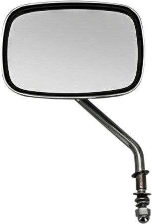 Mirror OEM Style Short Stem Chrome Left